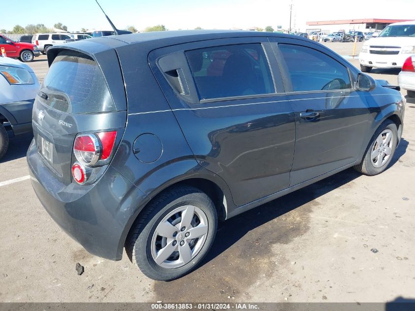 2014 CHEVROLET SONIC LS AUTO - 1G1JA6SH8E4207381