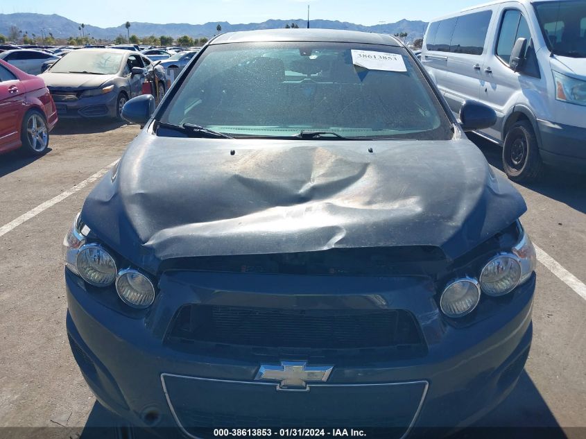 2014 CHEVROLET SONIC LS AUTO - 1G1JA6SH8E4207381