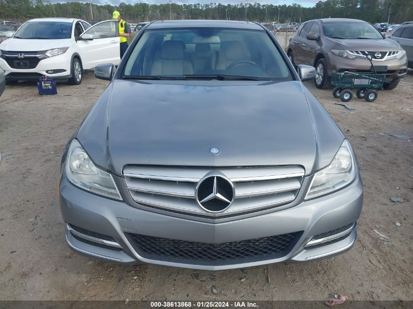 WDDGF4HB9CR225128 | 2012 MERCEDES-BENZ C 250