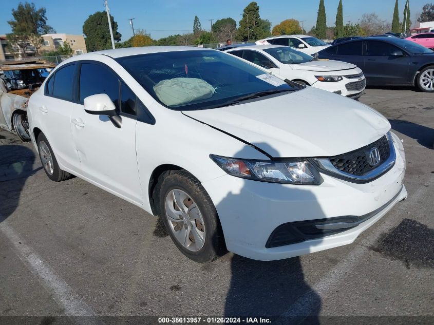 2013 HONDA CIVIC LX - 19XFB2F57DE226925