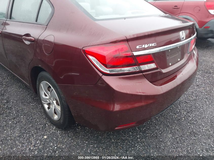 2015 HONDA CIVIC LX - 19XFB2F58FE221302