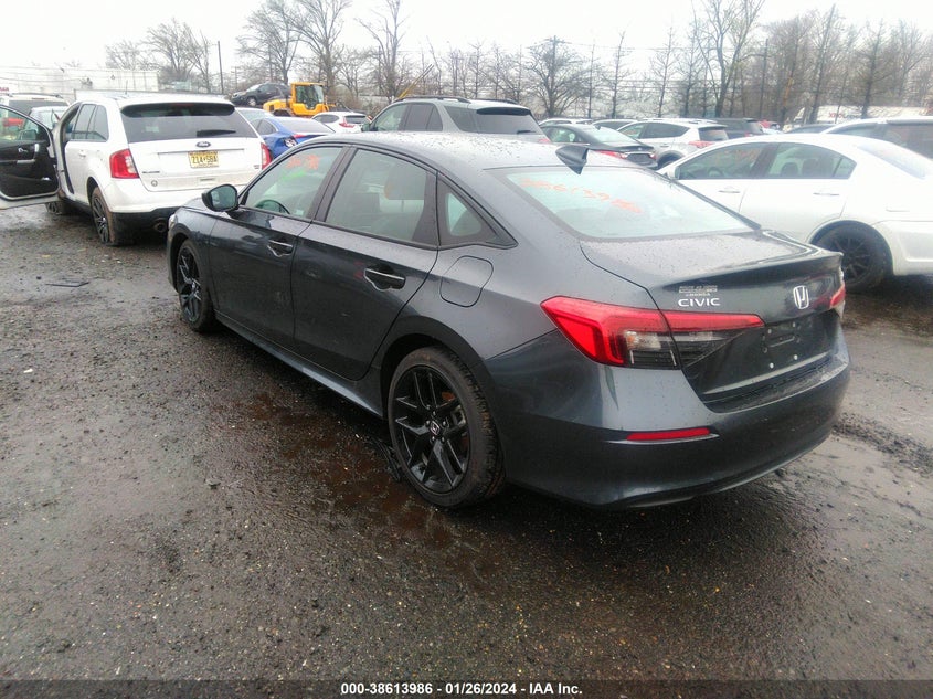 VIN 2HGFE2F51PH559431 2023 HONDA CIVIC SPORT