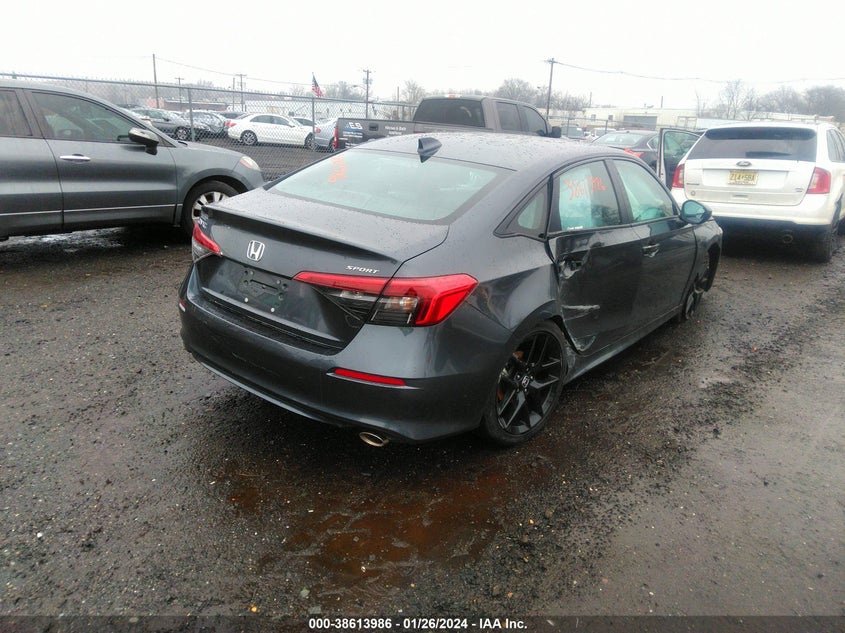 VIN 2HGFE2F51PH559431 2023 HONDA CIVIC SPORT