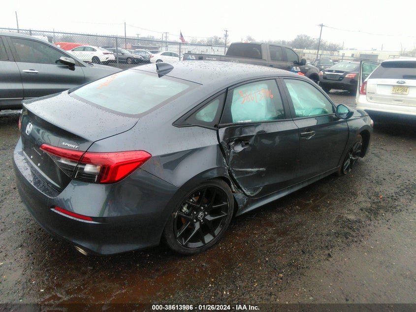 VIN 2HGFE2F51PH559431 2023 HONDA CIVIC SPORT