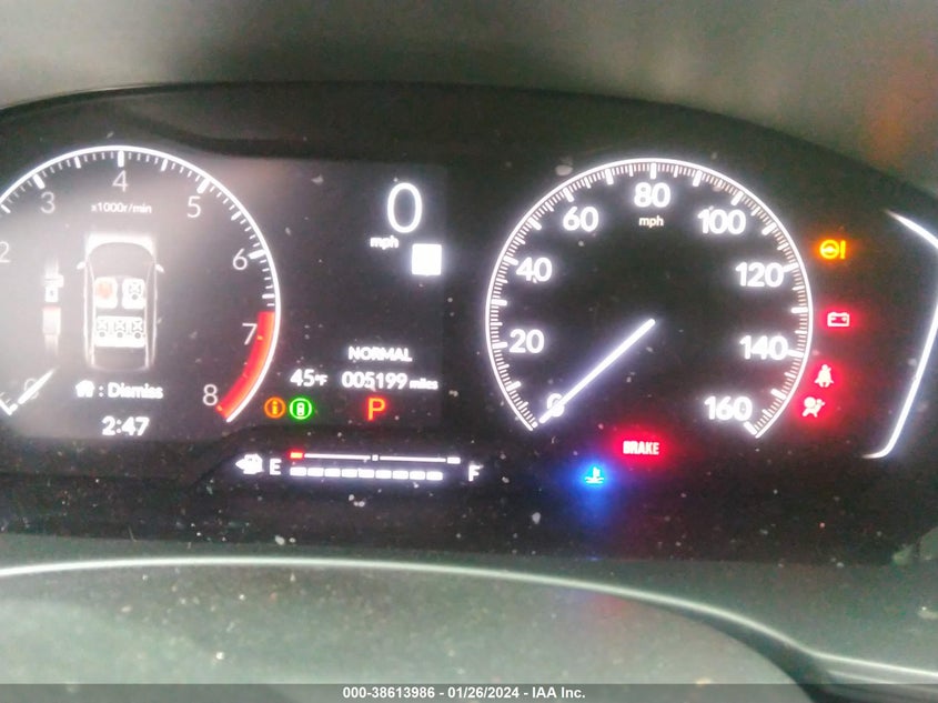 VIN 2HGFE2F51PH559431 2023 HONDA CIVIC SPORT