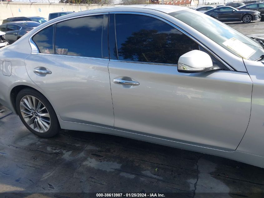 2018 INFINITI Q50 3.0T LUXE - JN1EV7ARXJM432718