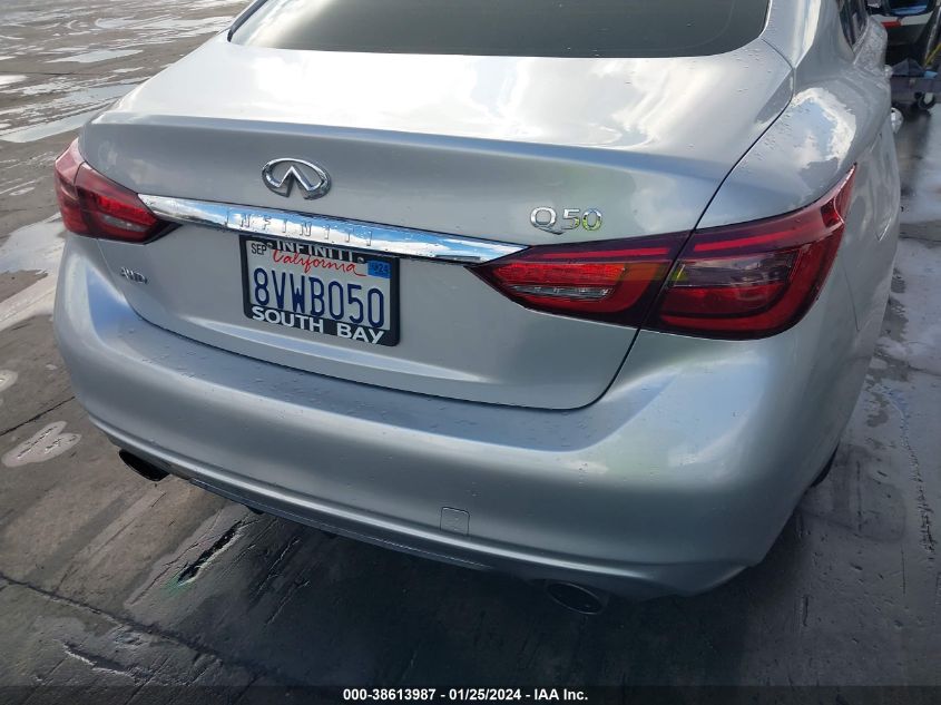 2018 INFINITI Q50 3.0T LUXE - JN1EV7ARXJM432718