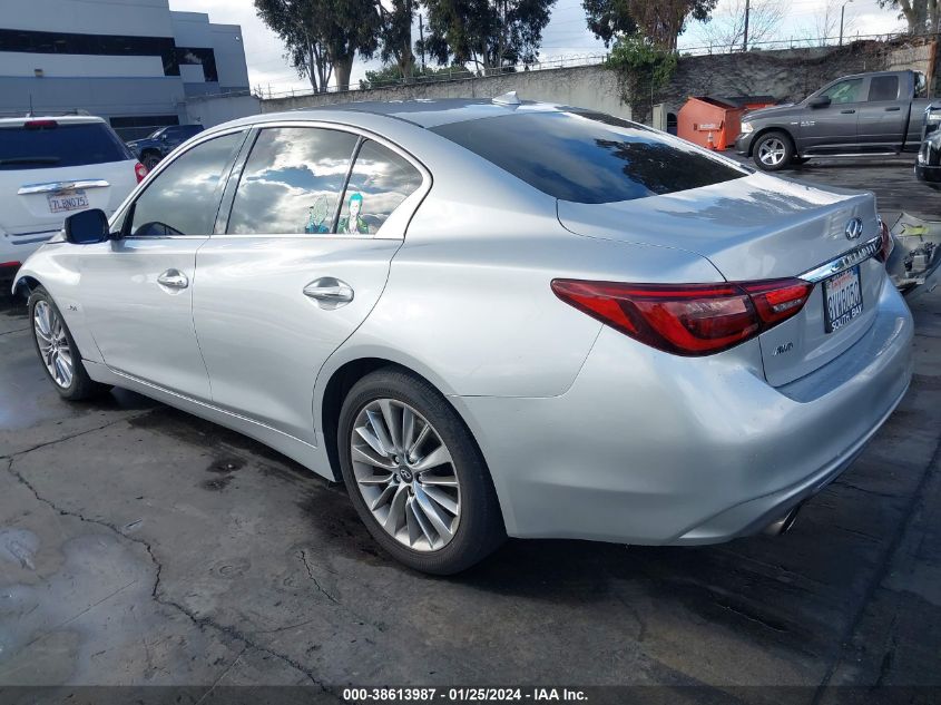 2018 INFINITI Q50 3.0T LUXE - JN1EV7ARXJM432718
