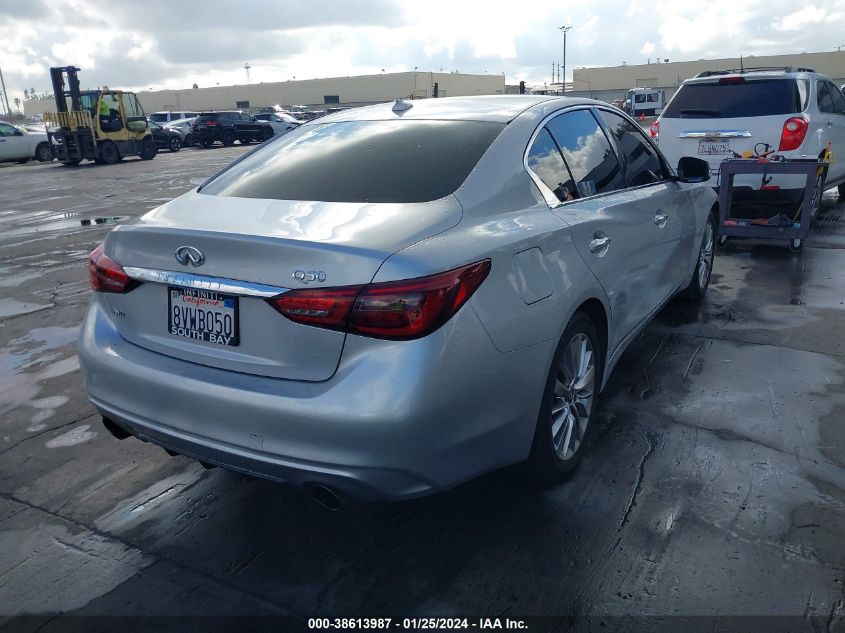 2018 INFINITI Q50 3.0T LUXE - JN1EV7ARXJM432718