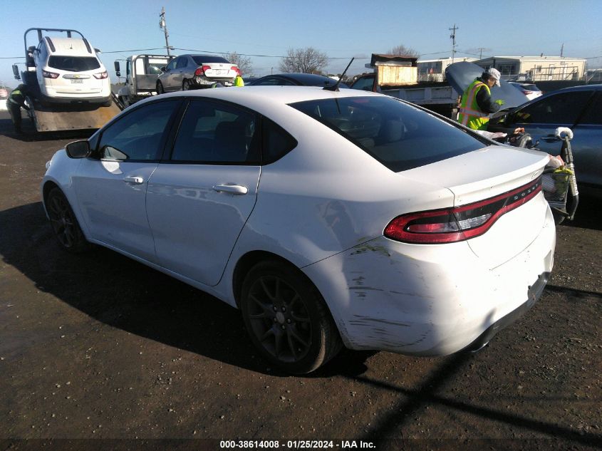 2015 DODGE DART SXT - 1C3CDFBB6FD422492