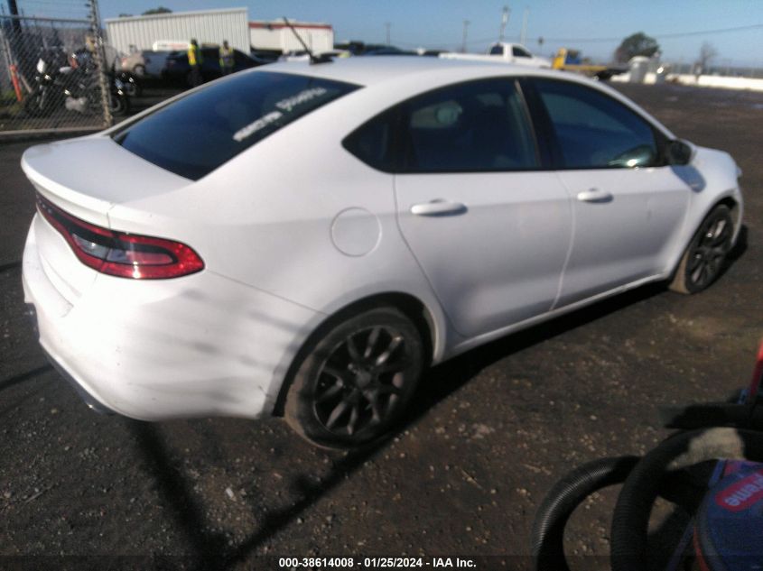2015 DODGE DART SXT - 1C3CDFBB6FD422492