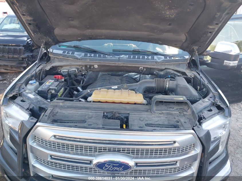 2015 FORD F-150 PLATINUM - 1FTEW1EG1FFA27973