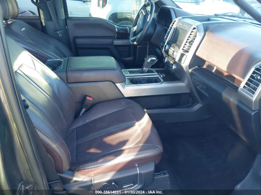 2015 FORD F-150 PLATINUM - 1FTEW1EG1FFA27973
