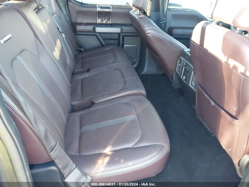 2015 FORD F-150 PLATINUM - 1FTEW1EG1FFA27973