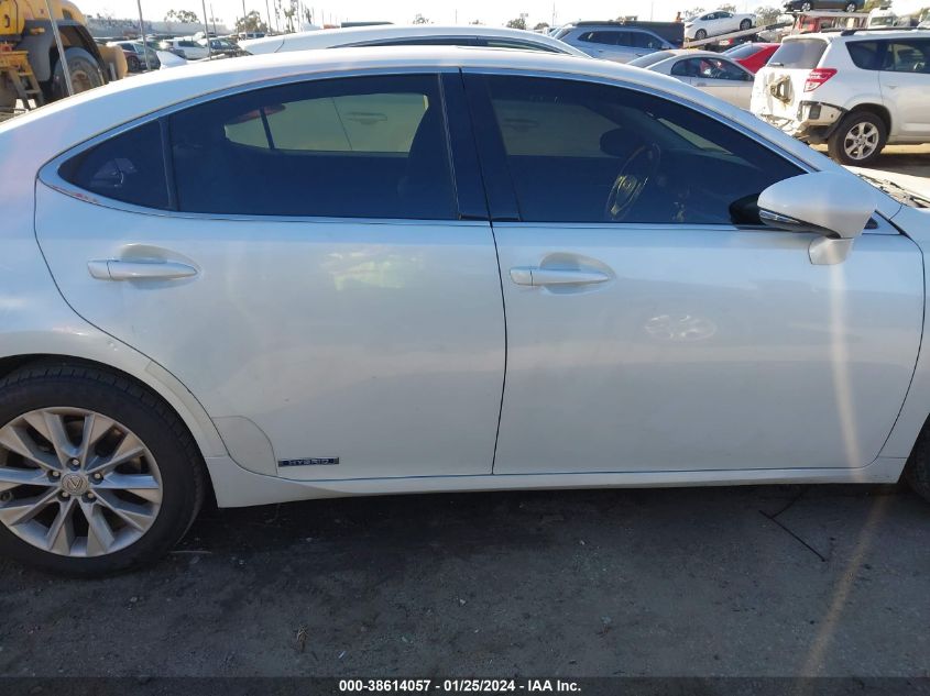 2013 LEXUS ES 300H - JTHBW1GG4D2013164