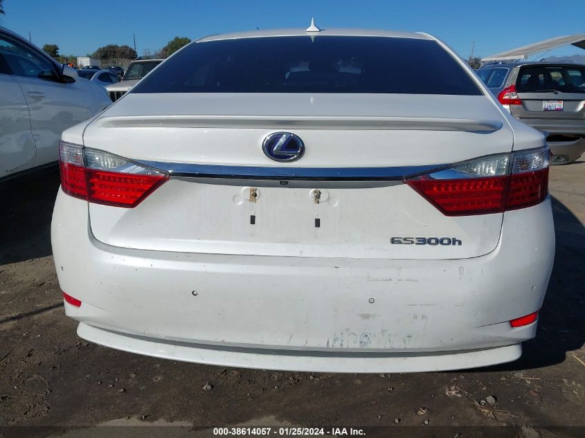 2013 LEXUS ES 300H - JTHBW1GG4D2013164