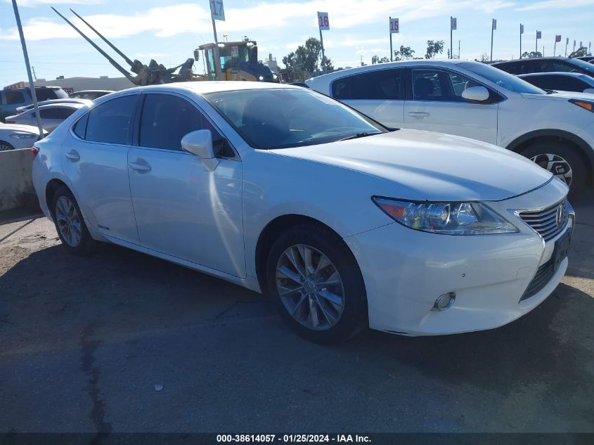 2013 LEXUS ES 300H - JTHBW1GG4D2013164
