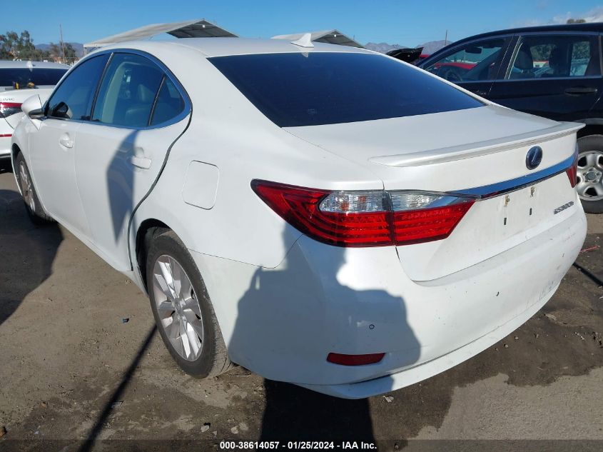 2013 LEXUS ES 300H - JTHBW1GG4D2013164