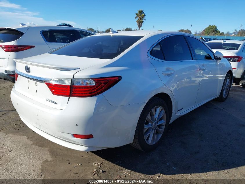 2013 LEXUS ES 300H - JTHBW1GG4D2013164