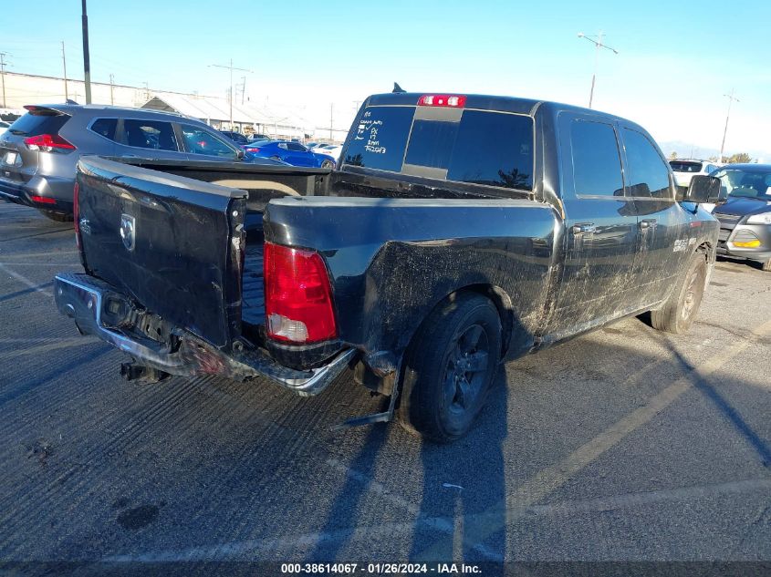 2017 RAM 1500 BIG HORN  4X2 5'7 BOX - 1C6RR6LT8HS752543