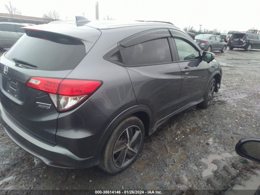 2019 HONDA HR-V TOURING - 3CZRU6H9XKM706372