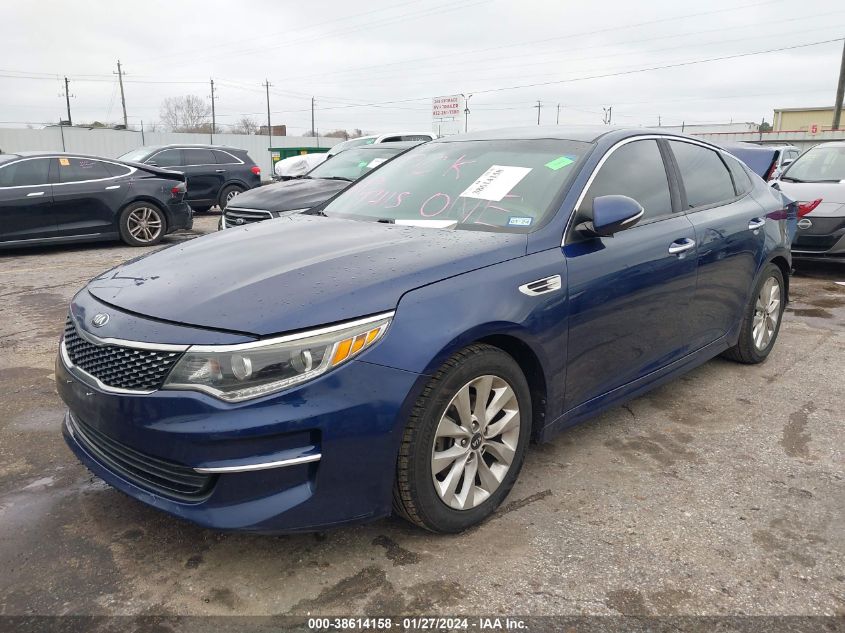 2016 KIA OPTIMA EX - 5XXGU4L37GG040732