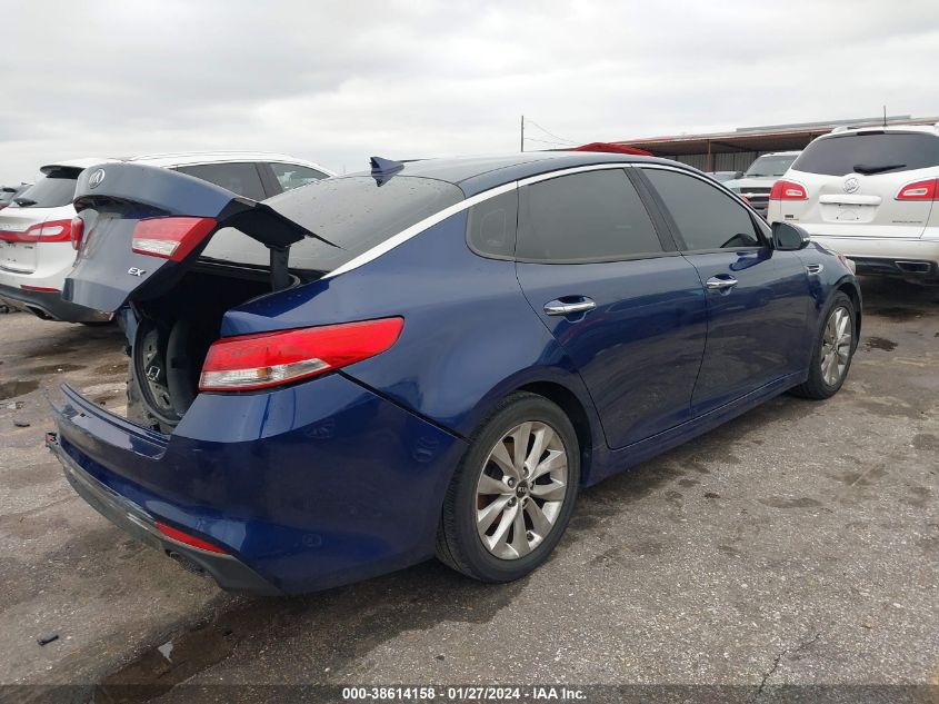 2016 KIA OPTIMA EX - 5XXGU4L37GG040732