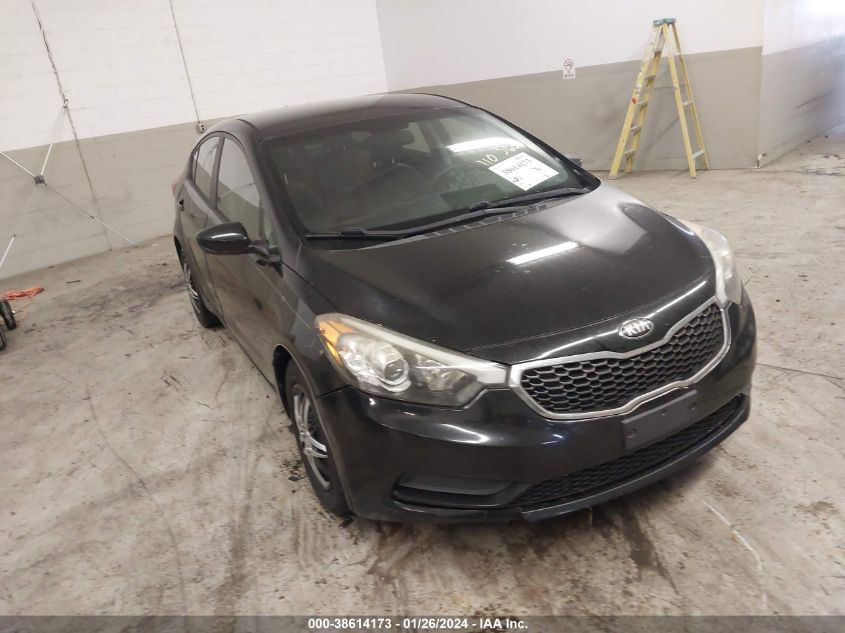 2014 KIA FORTE LX - KNAFK4A63E5110563