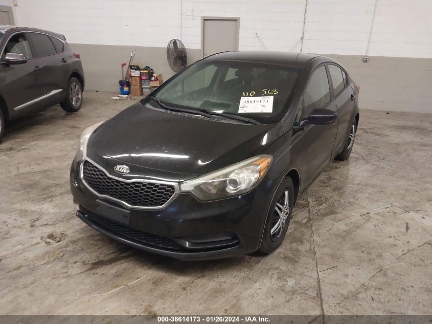 2014 KIA FORTE LX - KNAFK4A63E5110563