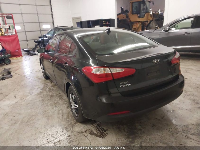 2014 KIA FORTE LX - KNAFK4A63E5110563