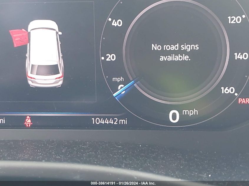 2021 VOLKSWAGEN ATLAS 3.6L V6 SEL - 1V2BR2CA3MC525202