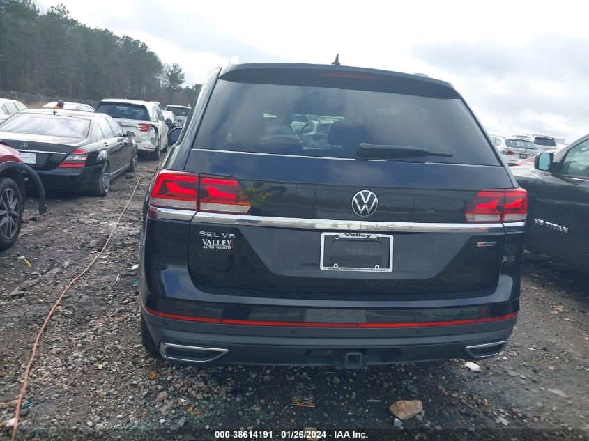 2021 VOLKSWAGEN ATLAS 3.6L V6 SEL - 1V2BR2CA3MC525202