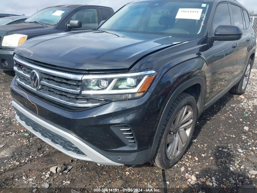 2021 VOLKSWAGEN ATLAS 3.6L V6 SEL - 1V2BR2CA3MC525202