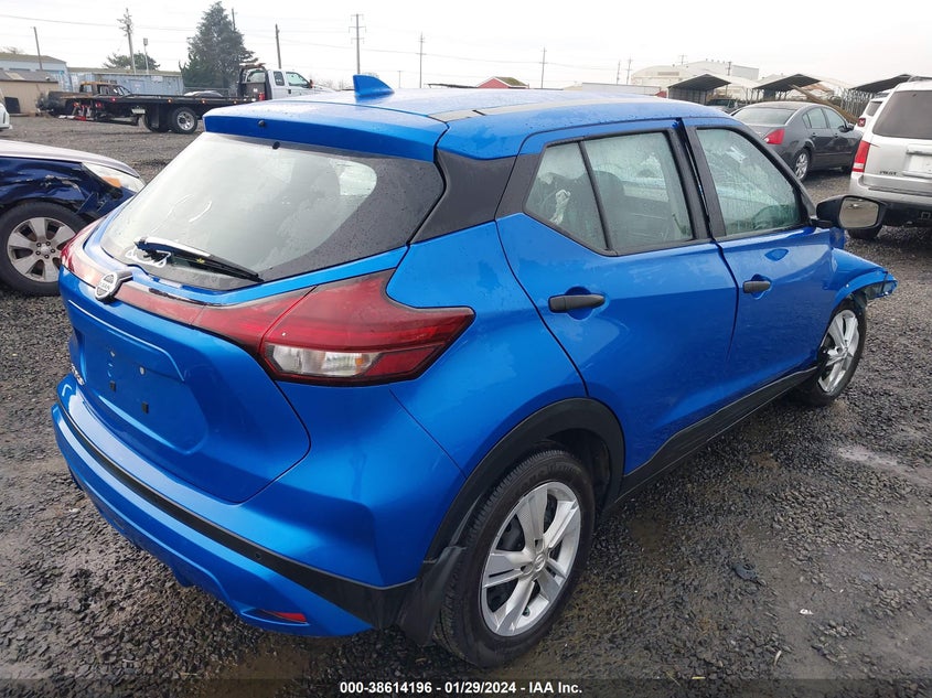 VIN 3N1CP5BV2ML518539 2021 NISSAN KICKS S XTRONIC CVT