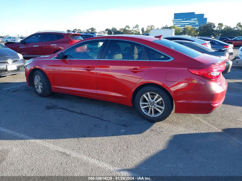 2017 HYUNDAI SONATA SE - 5NPE24AF1HH569562