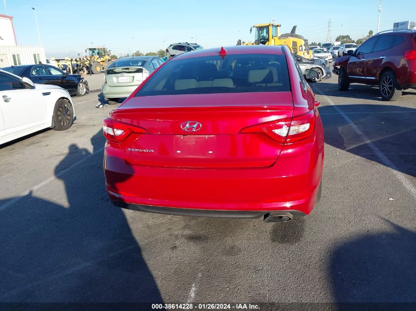 2017 HYUNDAI SONATA SE - 5NPE24AF1HH569562