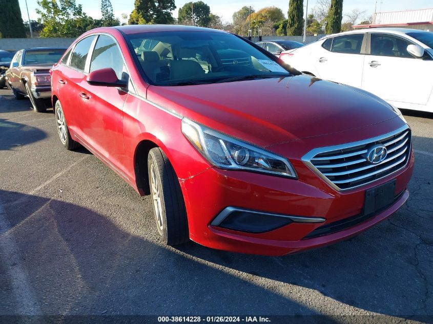 2017 HYUNDAI SONATA SE - 5NPE24AF1HH569562