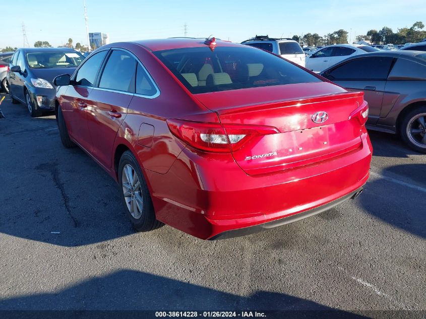 2017 HYUNDAI SONATA SE - 5NPE24AF1HH569562