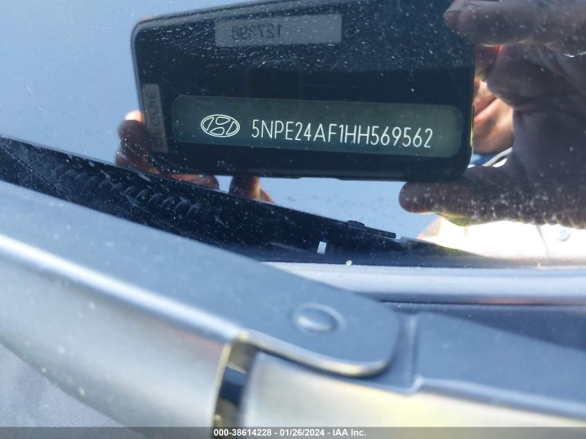 2017 HYUNDAI SONATA SE - 5NPE24AF1HH569562
