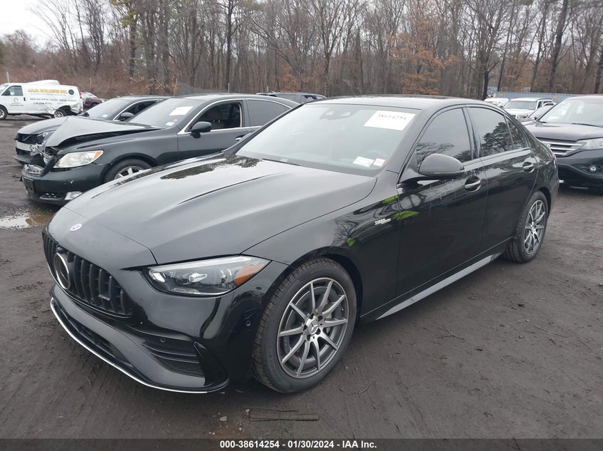 VIN W1KAF8HB1PR123485 2023 MERCEDES-BENZ AMG C 43 4MATIC