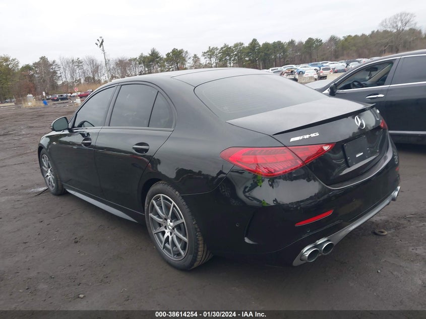 VIN W1KAF8HB1PR123485 2023 MERCEDES-BENZ AMG C 43 4MATIC