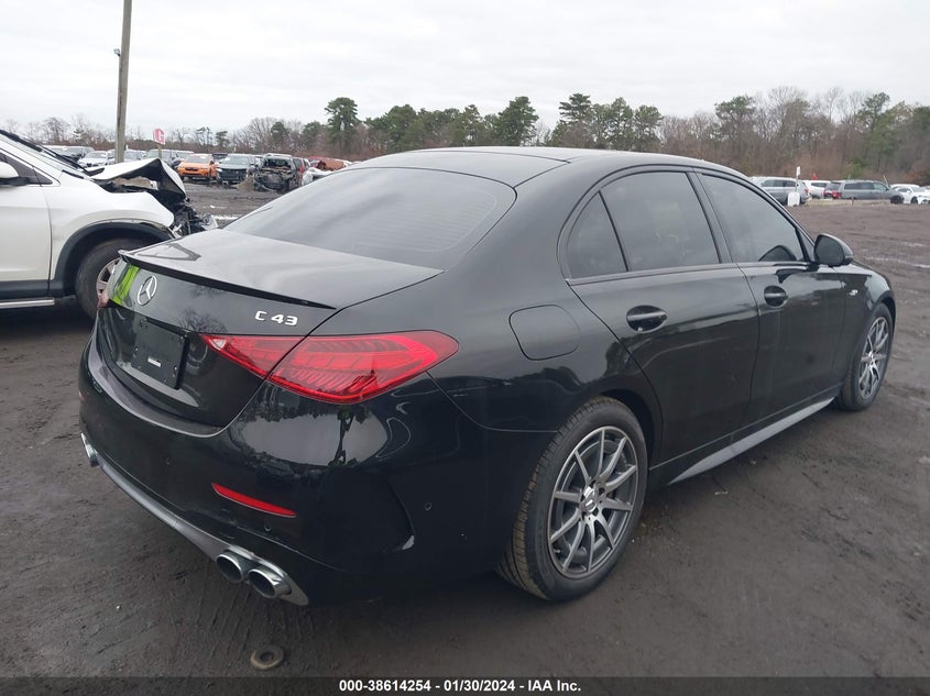 VIN W1KAF8HB1PR123485 2023 MERCEDES-BENZ AMG C 43 4MATIC
