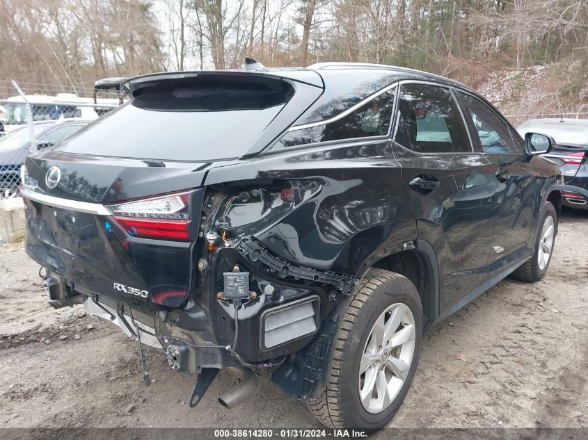 2016 LEXUS RX 350 350/BASE/F SPORT - 2T2BZMCA4GC022282