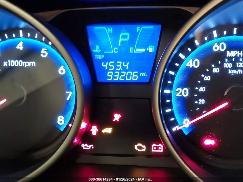 2013 HYUNDAI TUCSON GLS - KM8JUCAC7DU582238