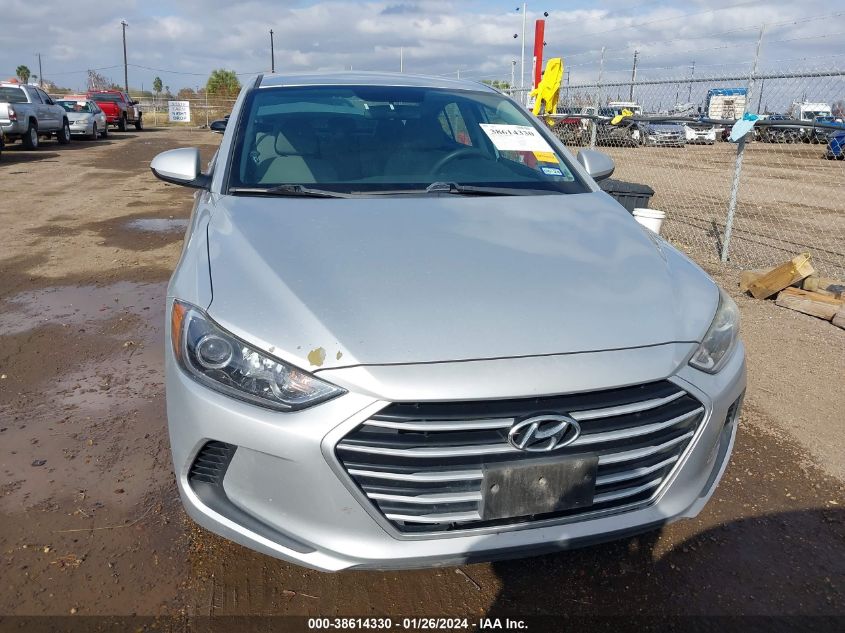 2018 HYUNDAI ELANTRA SEL - 5NPD84LF6JH312927