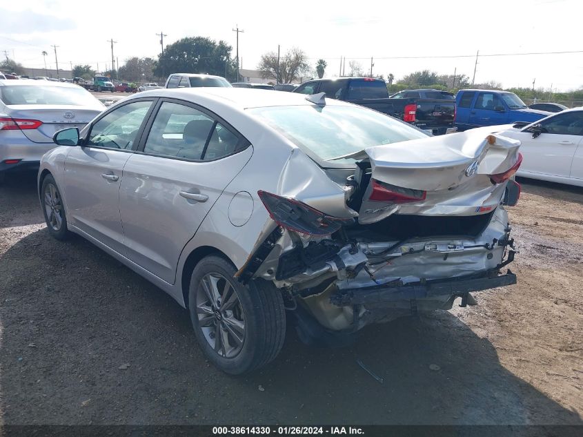 2018 HYUNDAI ELANTRA SEL - 5NPD84LF6JH312927