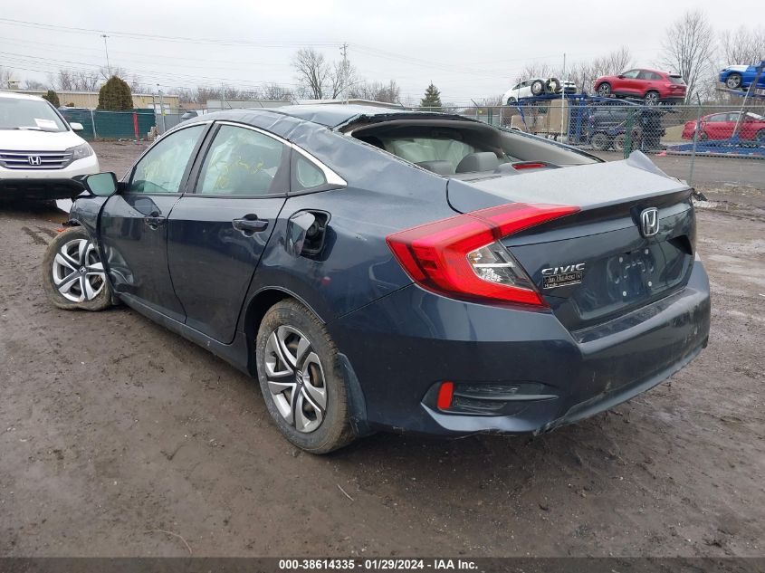 2016 HONDA CIVIC LX - 19XFC2F52GE073615