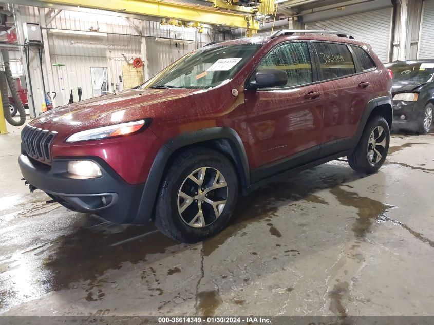 2014 JEEP CHEROKEE TRAILHAWK - 1C4PJMBS6EW309512