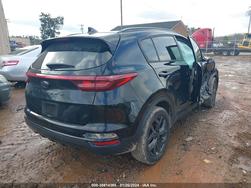 VIN KNDP63AC7M7901788 2021 KIA SPORTAGE S