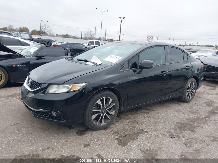 2013 HONDA CIVIC EXL - 19XFB2F95DE253284